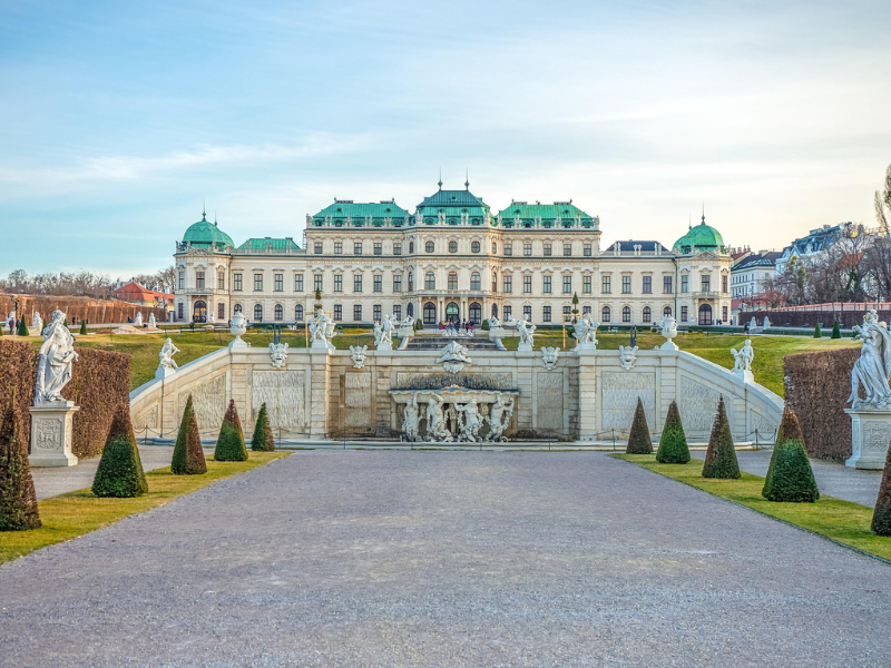 Schloss Belvedere – Heimat des berühmten „Kuss“